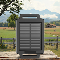 Traqueur GPS extérieur IP67 F29 F30 Position de mouvement GPRS GSM LBS Beidou GPS Suivi des actifs Traqueur GPS vache Chargement du panneau solaire