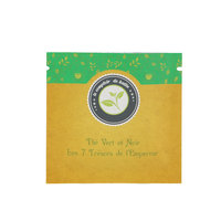 Emballage d'échantillon cosmétique 3 côtés thermoscellé Papier kraft Graines biodégradables Petit sac Thé Café Sac Sachet Petits paquets