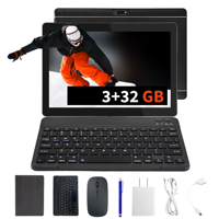 Nouvelle conception MTK6737 3 Go + 32 Go 4G LTE Tablette éducative 10,1 pouces Octa Core Android PC Clavier/Souris/Étui/Stylus pour professionnels