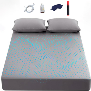 Nối đất được trang bị tấm, Trái Đất được trang bị tấm ga trải giường với 5% Tinh Khiết Bạc sợi + 95% hữu cơ bông, cho giấc ngủ được cải thiện - Product Image 1