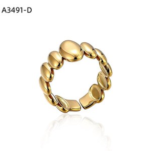 Amy Amy – bague à la mode en acier inoxydable A3491, Style géométrique moderne pour femmes, bijoux à porter au quotidien, cadeau - Product Image 2