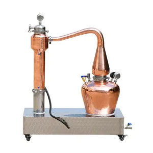 20L red copper whisky making equipment rum whisky electric distiller