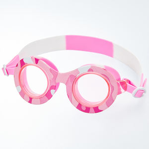 Zhouxiang Kinderen Zwembril Cartoon Ontwerp Anti-Mist <span class=keywords><strong>Uv</strong></span> Bescherming Schattige Zwembril Waterdichte Siliconen Bril Voor Kinderen - Product Image 3