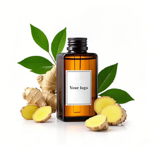 Huile de gingembre thérapeutique pour la perte de poids, la combustion des graisses abdominales, la croissance des cheveux, le massage corporel, le soulagement de la douleur, vente en gros, fabricant en vrac, marque privée - Product Image 1