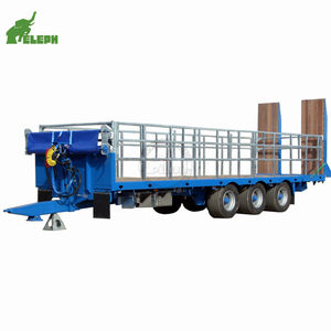 Remorque à timon d'<span class=keywords><strong>occasion</strong></span> à plat pour le transport de marchandises à haute clôture à vendre 07 - Product Image 6