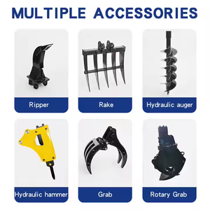 迅速な配達中国のミニ掘削機1トン1.2トンミニ掘削機アタッチメント - Product Image 5