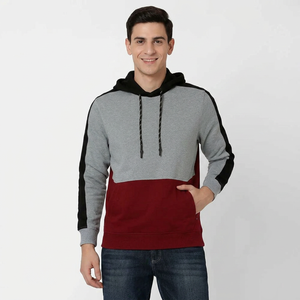 Vente en gros de sweats à capuche zippés en molleton 100% coton lourd pour hommes, vêtements décontractés personnalisés pour l'hiver, séchage rapide - Product Image 1