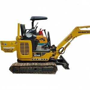 Excavadora Usada Komatsu PC18MR de 1.8 Toneladas con Cuchilla, Excavadora Komatsu PC18MR de Segunda Mano sin Cabina a Bajo Precio - Product Image 1