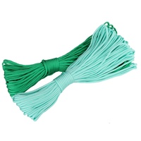 Paracord coloré en gros avec différents pour 30 mètres/rouleau pour le camping de survie en plein air et les produits de bricolage