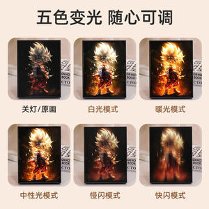 ไฟกลางคืนรูปกระต่ายแบบชาร์จไฟได้ USB LED ควบคุมการเปลี่ยนสีได้ โคมไฟนอนสำหรับเด็กและผู้ใหญ่ - Product Image 5