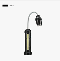 Hot T6 COB lampe d'inspection USB charge plongée lampe de poche aimant lampe de travail corps en aluminium ampoule LED pour Camping BBQ veilleuse