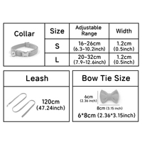 Ensemble collier et laisse pour chat en velours jaune de qualité supérieure avec nœud papillon, collier pour chat en velours doux, collier pour chat en velours personnalisé, vente en gros directe OEM/ODM