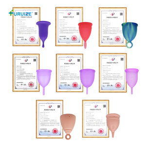 Furuize OEM Color IS013485/IS09001/REACH Coupes menstruelles réutilisables Produit de santé Silicone médical Tom Organic - Product Image 4