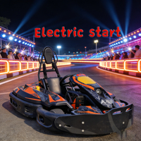 Go Kart para Adultos, Todoterreno, con Pedal Ajustable, Freno de Disco Trasero, Velocidad Máxima de 60-80 km/h, Gasolina