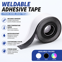 Bande auto-agrippante thermocollante double face en polyester/nylon de haute qualité, super adhésive, pour usage extérieur, couture et fixation de moules
