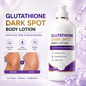 Lotion corporelle blanchissante puissante au glutathion, éliminateur de taches brunes, crème éclaircissante pour les genoux, les coudes, les parties intimes et les aisselles - Product Image 1