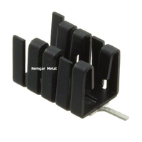 Dissipateur thermique en aluminium anodisé noir avec broches étainées pour soudure, compatible TO-220, TO-218, TO-247, TO-264