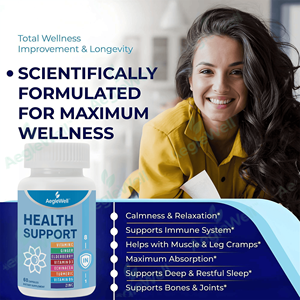 Aeglewell Prix de gros Suppléments à base de plantes Vitamine c <span class=keywords><strong>8</strong></span> en 1 Capsule d'extrait de sureau noir Capsules de sureau pour adulte - Product Image 6