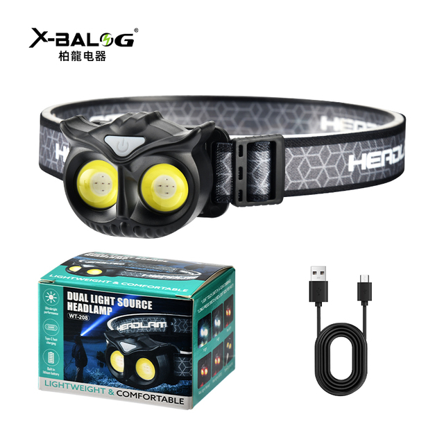 Mining Headlamp Adjustable Recharge Zoomable for Camping Running Led Headlamp