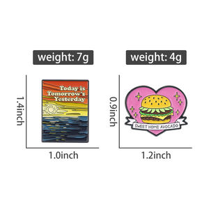 Cartoon Brot Emaille Pins Lustige Lebensmittel Design Metall Broschen Rucksack Revers Abzeichen Schmuck Geschenk für Freunde - Product Image 6