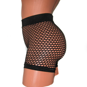 Ailangke-pantalones cortos de cintura alta, burlesco, negro, <span class=keywords><strong>Sexy</strong></span>, venta al por mayor - Product Image 6