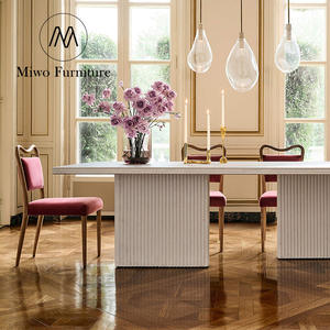 Modern basit retro tarzı doğal katı ahşap yemek sandalyesi meşe keten kadife kumaş otel ziyafet yemek odası cafe yemek sandalyesi - Product Image 6