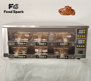 Precio de Fábrica, Suministros para Restaurantes, Gabinete de Almacenamiento de Alimentos Calientes Eléctrico de 2 Niveles para Restaurantes Comerciales <span class=keywords><strong>KFC</strong></span> - Product Image 1
