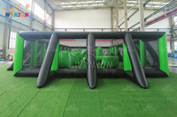 Parcours d'obstacles gonflable professionnel de paintball CS 2025, course, glisse, location, équipement de jeu sportif gonflable en vente