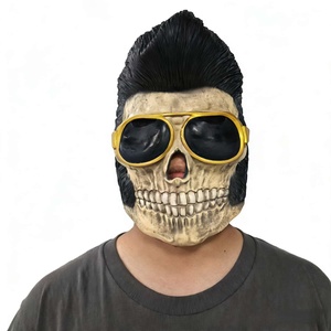 Masque en latex réaliste pour Halloween, cosplay, masque intégral effrayant pour adultes - Product Image 1