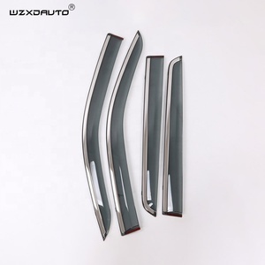 Déflecteur de vent latéral avant et arrière pour voiture WZXD, visière de fenêtre 2015 2016 2017 pour - Product Image 2