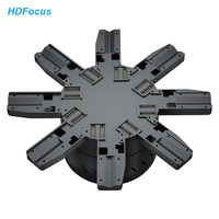 HDFocus 150Cm Delapan Bilah Hologram 3d Kipas Led Hdmi 8 Sayap Wifi 3d Proyektor Tampilan Holografik