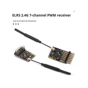 Récepteur contrôlable ELRS 2.4G PWM à sept canaux pour machines de traversée, voitures, bateaux et modèles d'avions à voilure fixe - Product Image 4