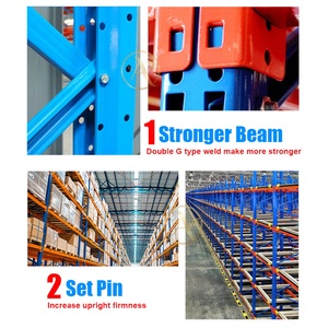 מערכת מיסוך כבדה מערכת מיסוך אישית פלדה רב ידית עבודה כבדה rackking 300 ק "ג מוסך כבד שחור מדפים - Product Image 2