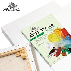 Phoenix Studio Cấp 100% Cotton 8.3 OZ Kết Cấu Trung Bình Axit Miễn Phí OEM Giá Rẻ Sơn Trống - Product Image 3