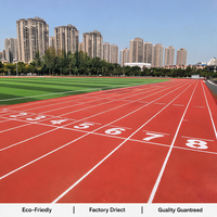 Sistem Lantai Olahraga Elastis Klub Atletik Bersertifikasi World Athletics Kualitas Ekspor untuk Kampus Filipina
