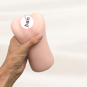 Bán buôn hậu môn TPE masturbators <span class=keywords><strong>Latex</strong></span> nam Dual Channel masturbators Đồ chơi tình dục thủ dâm máy bay cup Nam Túi âm hộ - Product Image 6
