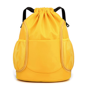 Zipper Anti-Theft <b>Water</b> <b>Resistant</b> Sports Gym <b>Backpack</b> with Sneaker Bottle Pouch Club - Product Image 2
