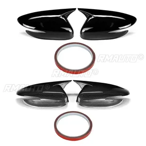 2PCS ABS Auto Car Body Side <b>Door</b> Rearview <b>Mirror</b> Cover Cap Shell Housing Sticker Trim for for Kia K3 Cerato Forte 2014-2017 - Product Image 2