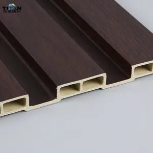 Modern Pvc Wainscoting Wpc duvar paneli tedarikçiler Wpc iç duvar paneli