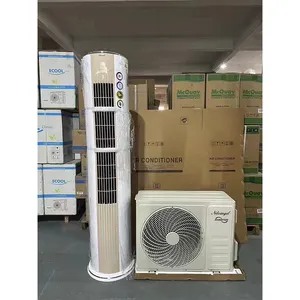 Ar Condicionado tipo split para ambiente, unidade de ar condicionado com aquecimento de refrigeração 18000Btu personalizada R410A liga/desliga, inversor DC Mini AC