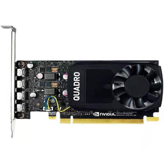 For NVIDIA Quadro P620 2GB Professional Graphics Card with GDDR5 Fan Cooler for 3D Modelling Rendering & Drawing Compatible & St