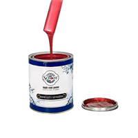 Peinture automobile acrylique rouge-argent YWSL M20 1K, anti-jaunissement, anti-oxydation, spray de finition de haute qualité, 1L, revêtement ODM OEM