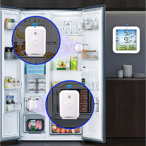 Monitor digital de temperatura y humedad al por mayor con alarma de valor máximo/mínimo de retroiluminación y sensor remoto para uso doméstico y de oficina - Product Image 6