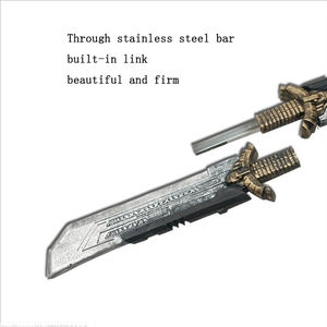 Cosplay épée modèle <span class=keywords><strong>Thanos</strong></span> épée à double tranchant imitation épée <span class=keywords><strong>jouet</strong></span> pour enfants - Product Image 3