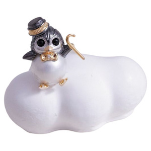 31329 Pendentif DIY pour femme, style pingouin vide, en argent S925, pour perles de 10-12 mm, accessoires de support pour pendentifs et breloques en perles - Product Image 5