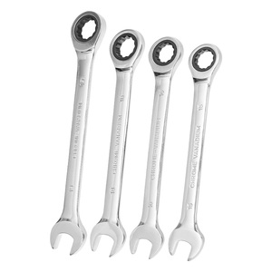 Durable 12pcs CRV 72-Tooth <b>Ratcheting</b> Combine <b>Spanner</b> Set Adjustable Head Ratchet Open End Wrench Set - Product Image 3