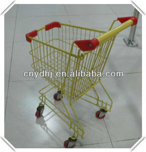 아이 소형 크기 슈퍼마켓 포가 아기 Hypermarket 2 륜 마차 식료품류 Trundler 작은 아이 쇼핑 트롤리 - Product Image 4