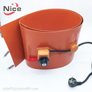 240v silicone band oil drum heater