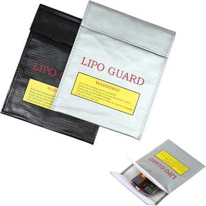 Fireproof Document Bags,Lipo Battery Bag,Ebike Battery Bag, Fireproof Bag for Lithium Battery Storage and Important Papers - Product Image 1