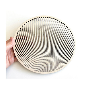Dessous de plat en bouleau pour plats chauds 20 cm décor à la <span class=keywords><strong>maison</strong></span> nordique porte-Pot en bois dessous de plat pour théière dessous de plat minimaliste cadeau de pendaison de crémaillère - Product Image 3